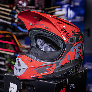 Шлем кроссовый Base MX ABC