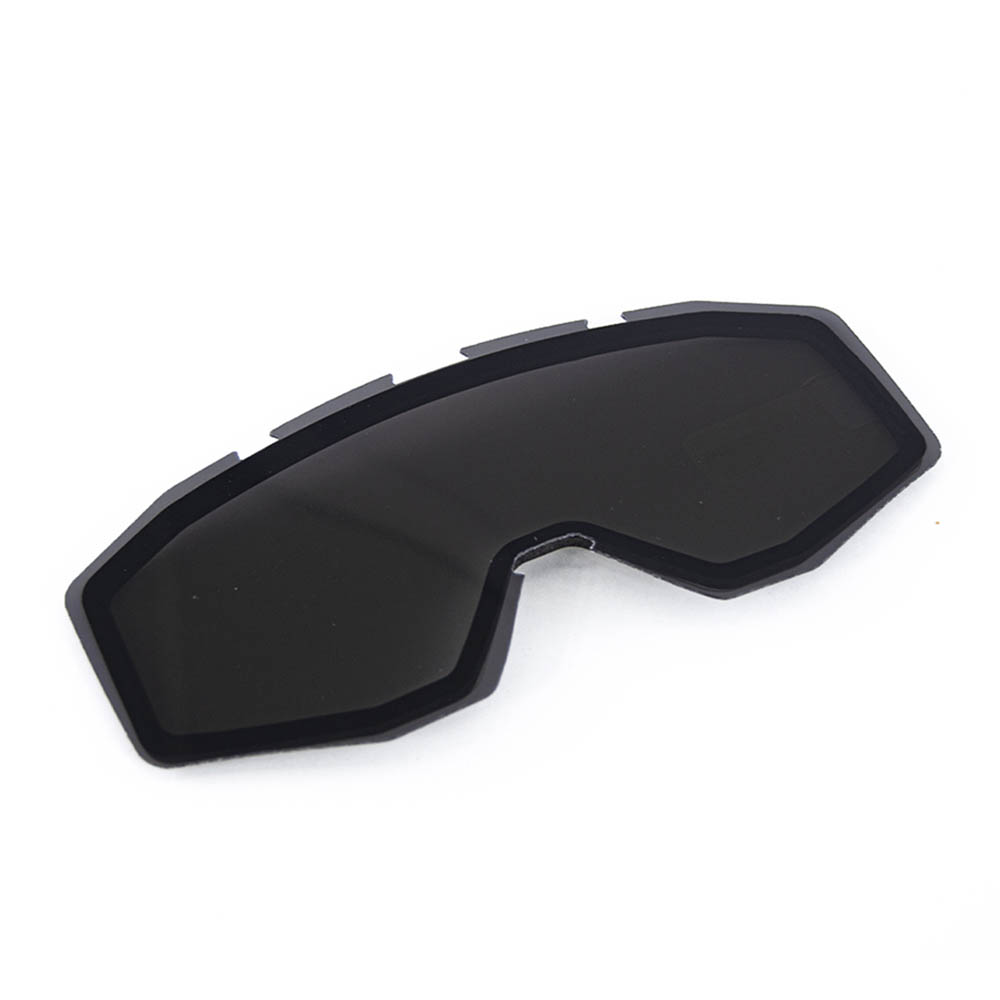 Стекло для очков мотокросс/снегоход  ATAKI HB-811  двойное тонированное