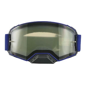 Очки для мотокросса ATAKI PRIME двойная магнитная прозрачная линза (син)