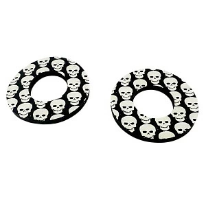 Ограничители (донаты) ручек руля OTOM (череп)