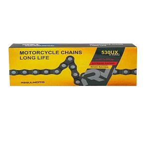 Цепь приводная REGULMOTO 530UX-130L сальниковая X-Ring