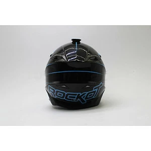 Шлем кроссовый ROCKOT RM-216 Kryo (черн/ син глянц, S)