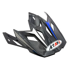 Козырек для шлема ATAKI MX801 Strike синий/черный глянцевый