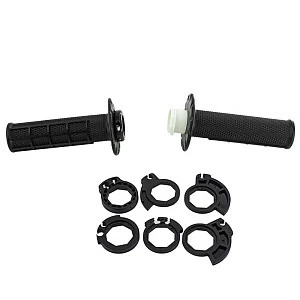 Ручки руля (грипсы)  "Lock-on" DRIVEPARTS (черн)