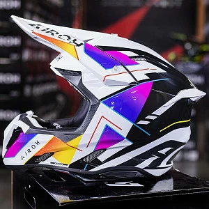 Внедорожный шлем Airoh Twist 3 Rainbow Glossy