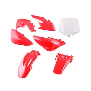 Комплект пластика для питбайка (тип CRF50) красный