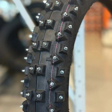 Мотошина 90/90-21 MT-218, шипованная Regulmoto 264 шип.
