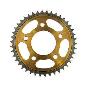 Звезда ведомая стальная 428-42T d-64mm, 5 болтов крепл., с проточкой  SM-PARTS