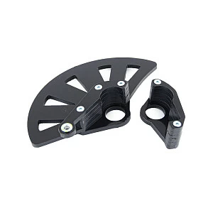 MAGNUM защита переднего тормозного диска + защита пятки правого пера Beta 300 RR 2022, черный