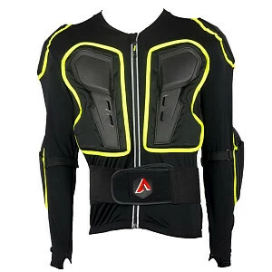 Черепаха защитная ATAKI SC-220 (черн/кисл зел, M)