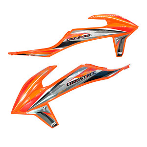 Облицовка бака Regulmoto Crosstrec, Holeshot (оранж)