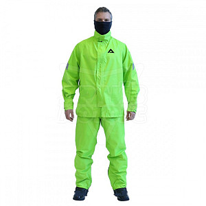 Дождевик мембранный (куртка+брюки) ATAKI Adventure (кисл зел, L)