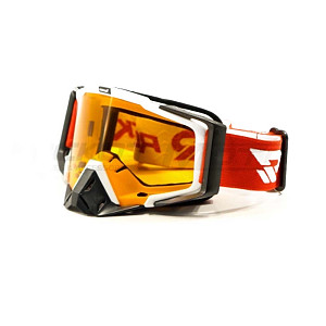 Очки кроссовые ROCKOT RM-323 красная линза