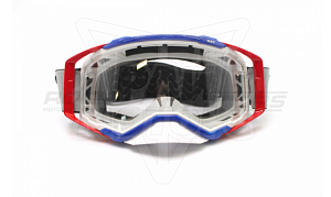 Очки кроссовые NZT RM-135 (син/красн/бел)