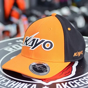 Бейсболка KAYO оранжевая/черная